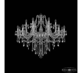 Подвесная люстра Bohemia Ivele Crystal 1415/12+6/360 Ni