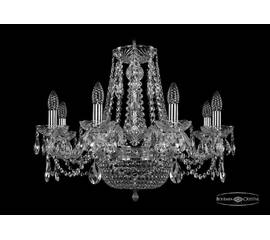 Подвесная люстра Bohemia Ivele Crystal 1450/8/160/250 Ni