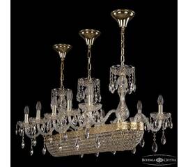 Подвесная люстра Bohemia Ivele Crystal 1452/10/195/1000 G