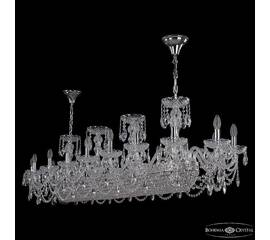 Подвесная люстра Bohemia Ivele Crystal 1453/18/195/1500 Ni