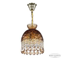 Подвесной светильник Bohemia Ivele Crystal 5478/22 G Amber/M-1F Leafs K721