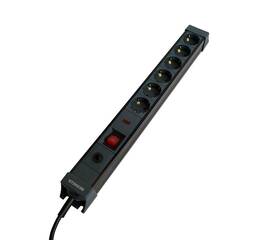 Сетевой фильтр 6-местный с/з Stekker Techno HM22-61-03 50160