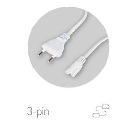 Кабель питания для линейного светильника Эра FTS-C5-plug-1,5 Б0051728