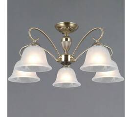 Люстра на штанге Illumico IL0696-5ASQ-25 AB AREZZO