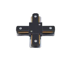 Соединитель для шинопроводов Х-образный Volpe UBX-Q122 G41 BLACK 1 POLYBAG UL-00006054