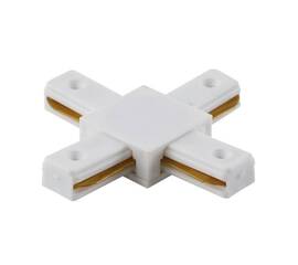 Соединитель X-образный однофазный Crystal Lux CLT 0.211 04 WH