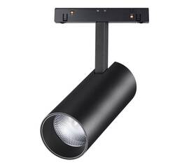 Трековый низковольтный светодиодный светильник Novotech Shino Flum 358424