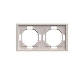 Рамка 2-местная Stekker Эмили PFR00-5002-08 серия Эмили кашемир soft touch 49911