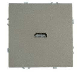 Розетка HDMI 2.0 Type A (механизм) Stekker Эмили RST00-5118-09 антрацит soft touch 50168