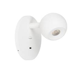 Настенный светильник Arlight SP-OTTORI-WALL-CHARGE-6W Warm3000 (WH, 30 deg, 230V, USB-C) (IP20 Метал
