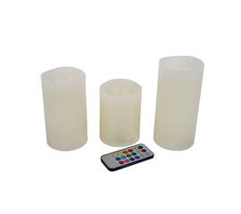 Набор свечей светодиодных Uniel ULD-F052 RGB RC CANDLE SET3 UL-00007259