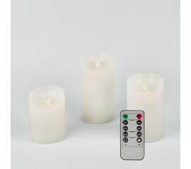 Набор свечей светодиодных Uniel ULD-F055 WARM WHITE RC CANDLE SET3 UL-00008623