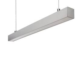 Линейный подвесной светильник Uniel ULO-K10D 30W/5000K/L60/H IP40 SILVER UL-00013170