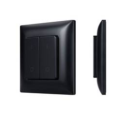 Накладная кнопочная панель 2.4 ГГц Arlight SMART-RF-801-22-2G-DIM-SUF Black (3V, 2.4G) (IARL, IP20 П