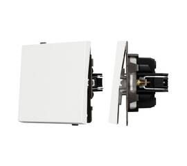 Механизм выключателя одноклавишный перекрёстный Arlight SWT-TENDO-MKX1-SFPL-WH (230V, 10A) 054574
