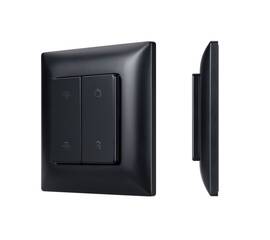 Накладная кнопочная панель 2.4 ГГц Arlight SMART-RF-801-22-1G-DIM-SUF Black (3V, 2.4G) (IARL, IP20 П