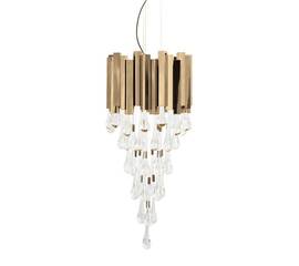 Подвесная люстра Delight Collection Trump KM0988P-8 gold