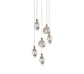 Подвесной светильник Delight Collection Colvin MT9176-6H titanium gold