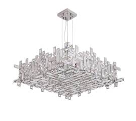 Подвесная люстра Delight Collection P7838-W80 chrome