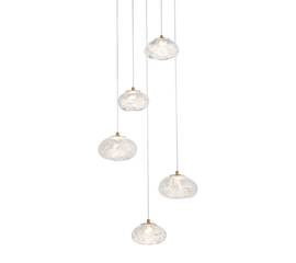 Подвесной светильник Delight Collection P98065-5 antique brass