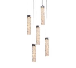 Подвесной светильник Delight Collection MD24030028-5A chrome/clear