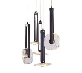 Подвесной светильник Delight Collection OD2553-5 black/clear