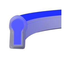 Гибкий неон Maytoni Led Strip 25x13 220В 8Вт/м Blue IP65 50м 201235