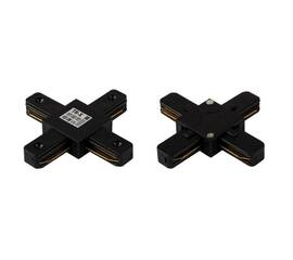 Х-образный соединитель для однофазного шинопровода IMEX TR-X BK