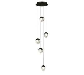 Подвесной светильник Delight Collection MD24001033-5A black/clear