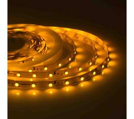 Светодиодная лента Apeyron 12В СТ 4,8Вт/м smd3528, 60д/м IP67 (НАНО) 5м желтая 00-83