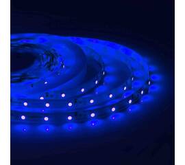 Светодиодная лента Apeyron 12В СТ 4,8Вт/м smd3528, 60д/м IP67 (НАНО) 5м синяя 00-84