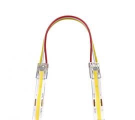 Комплект коннекторов Apeyron (2 клипсы с проводами) для светодиодленты 12/24В COB, ССТ IP20 подложка