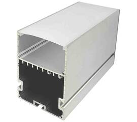 Профиль П-образный подвесной Apeyron ширина ленты до 40мм (рассеиватель, заглушки - 2шт) 08-26