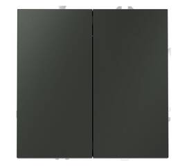 Выключатель с самовозвратом двухклавишный Voltum S70 VLS020606