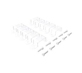 Комплект пластиковых держателей Apeyron для 8мм неона мини/двустороннего для бокового крепления 09-4