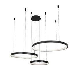 Подвесная люстра LED4U L8806-800-580-380 BK