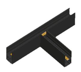 Коннектор T-образный для магнитного шинопровода Arlight Mag-Con-4592-T90 026913