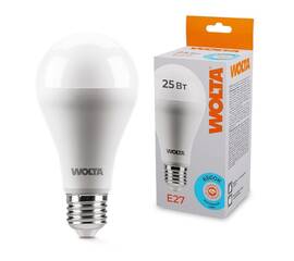 Светодиодная лампа WOLTA 25Вт 6500К E27 груша матовая 25W67BL25E27