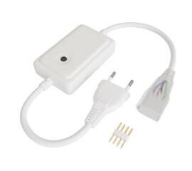 Контроллер RGB 220В 500Вт однокнопочный для светодиодного неона Apeyron 17-49 smd 5050 04-190