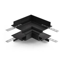 Угловой соединитель внешний для магнитного шинопровода WOLTA WML-ROC/02B