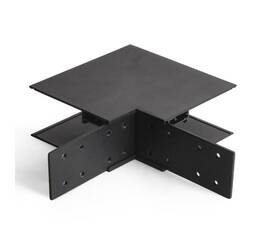 Угловой соединитель внешний для магнитного шинопровода WOLTA WML-SOC/01B