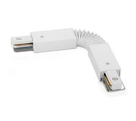 Коннектор гибкий для однофазного шинопровода WOLTA WTL-FC/01W Белый