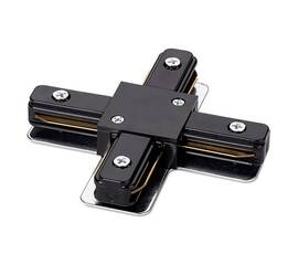 Коннектор Х-образный для однофазного шинопровода WOLTA WTL-XC/01B