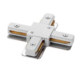 Коннектор Х-образный для однофазного шинопровода WOLTA WTL-XC/01W