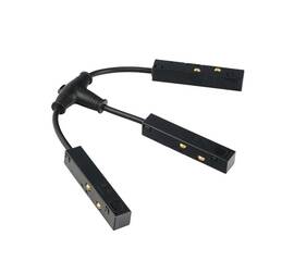 Т-образный коннектор питания гибкий для магнитного шинопровода Myfar Accessories for MagLine 23 MT02