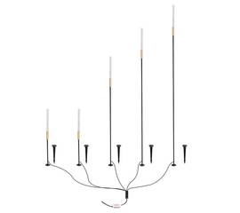 Ландшафтный светильник Arte Lamp Muster A1083PA-5BK