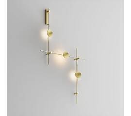 Готовая конструкция настенная прямая со светильниками Plato 3 шт. и блоком питания Maytoni Technical