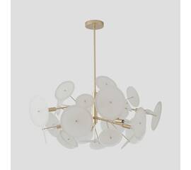 Люстра на штанге Crystal Lux DANDELION SP10 GOLD