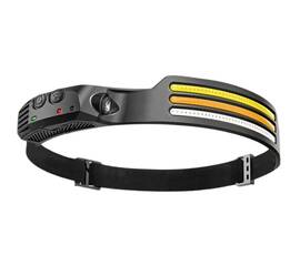 Фонарь налобный Feron TH2316 c аккумулятором 5W, 1200mAh IP44, USB type-C 52110