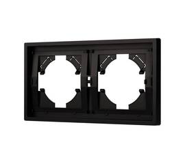 Рамка пластиковая на 2 поста Arlight FRM-TENDO-PL-2-BK 053840